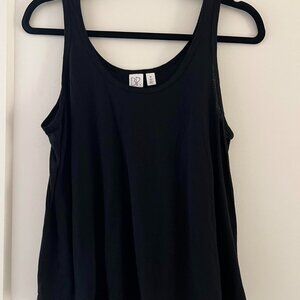 Nordstrom BP black cropped tank top